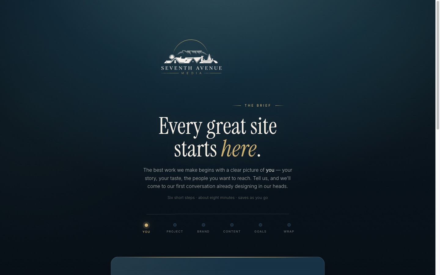 The Seventh Avenue Media project brief