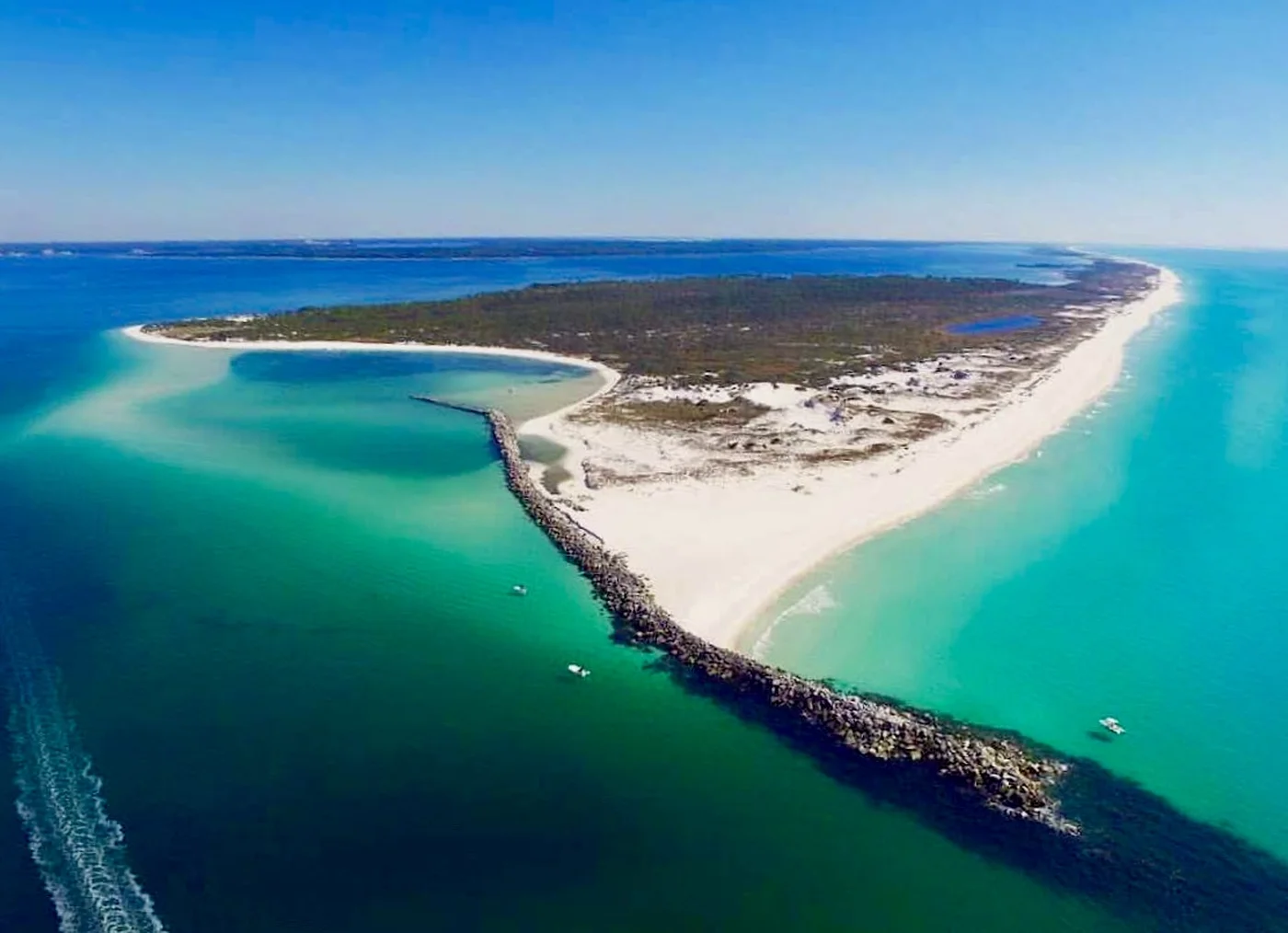 Ed Gutentag — Shell Island aerial drone photography, Panama City Beach